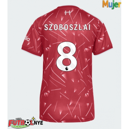 Camiseta Liverpool Dominik Szoboszlai #8 Primera Equipación para mujer 2026-27 manga corta